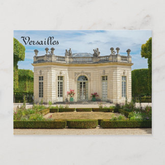 Französischer Pavillon und Französischer Garten in Postkarte
