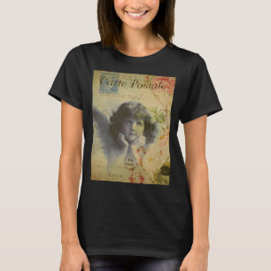 Französischer Postkarten-T - Shirt