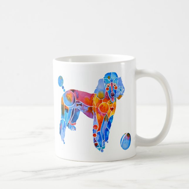 Französischer Pudel Kaffeetasse (Rechts)