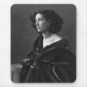 Französischer Schauspielerin Sarah Bernhardt durc Mousepad