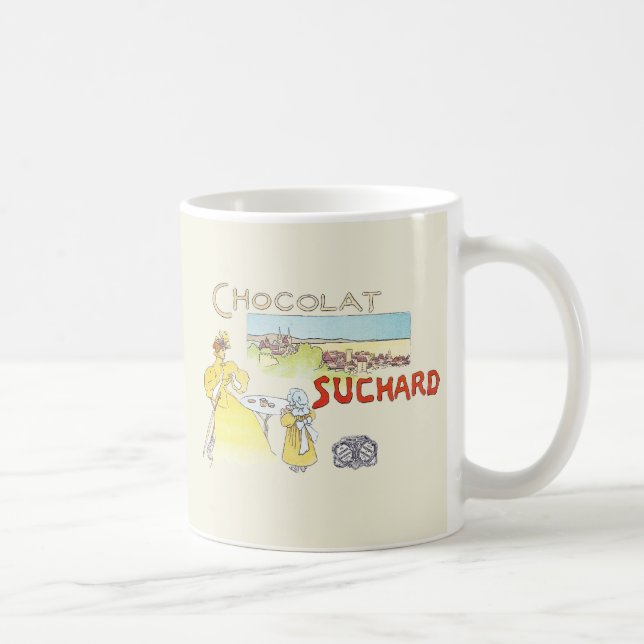Französischer Schokolade Viktorianisch Candy Sugar Kaffeetasse (Rechts)
