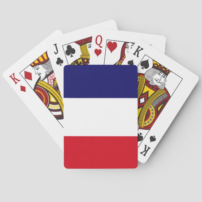 Französischer Stolz! Spielkarten (Rückseite)