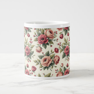 Französischer Vintag Chic Jumbo-Tasse