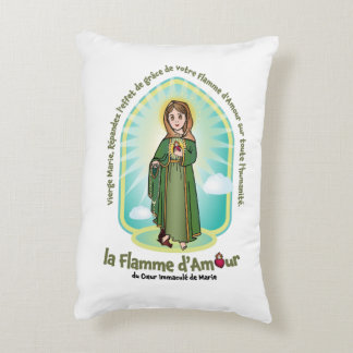 Französischer WHT-Hintergrund für Kinder FOL-Mary- Dekokissen
