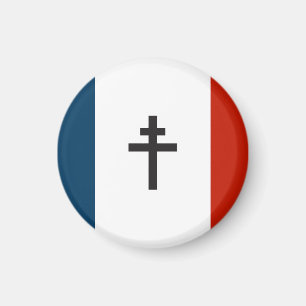 Französischer Widerstand Flagge Frankreich Symbol Magnet
