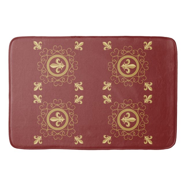 Französischer Wine Bath Mat Badematte (Vorderseite)