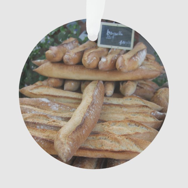 Französisches Brot von ProvenceProvence Ornament (Vorderseite)