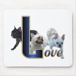 Französisches Bulldog-Geschenk Mousepad