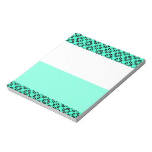 Französisches Bulldog-grafisches Muster Notizblock