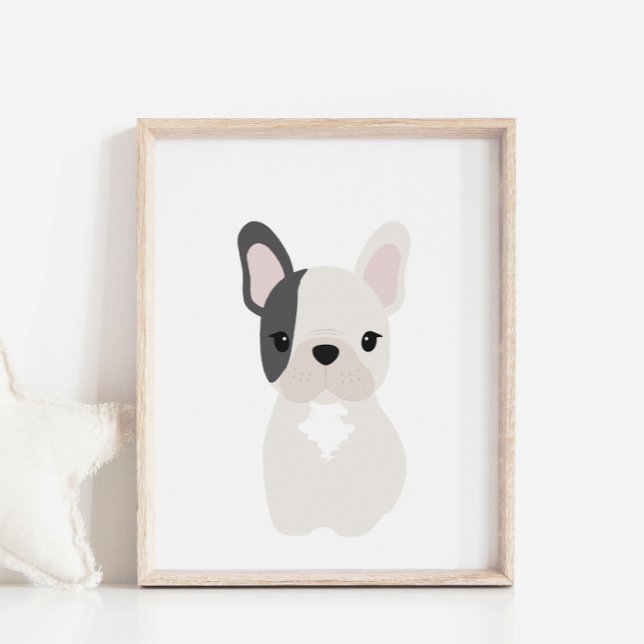 Französisches Bulldog Puppy Kinderzimmer & Kids Ro Poster (Von Creator hochgeladen)