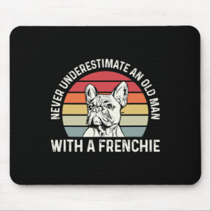 Französisches Bulldog-Zitat für einen französische Mousepad