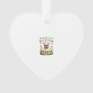 Französisches Bulldoggen-Oster-Shirt Lustiges Fren Ornament