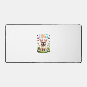 Französisches Bulldoggen-Oster-Shirt Lustiges Fren Schreibtischunterlage