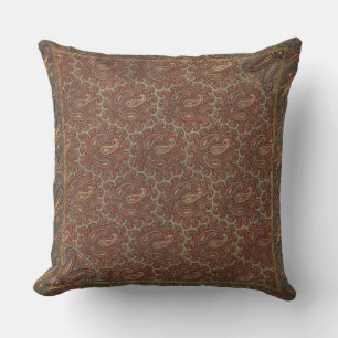 Französisches Country Paisley Throw Kissen