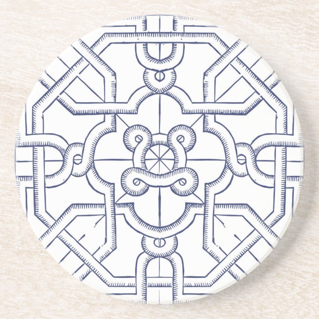 Französisches Design Getränkeuntersetzer (Vorne)