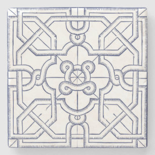 Französisches Design Steinuntersetzer