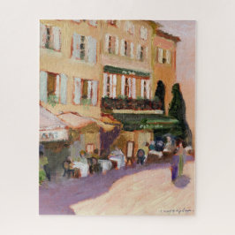 Französisches Dorf-Puzzlespiel