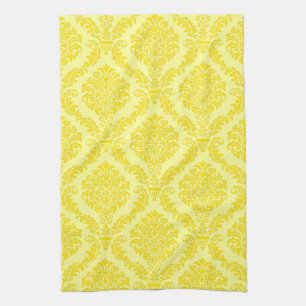 Französisches Empire Damask Muster #11 Geschirrtuch