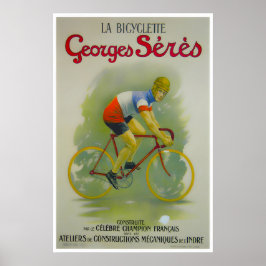 Französisches Fahrradposter Fahrradkunst Radfahrdr Poster
