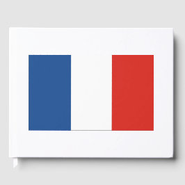 Französisches Flag-Gästebuch Gästebuch