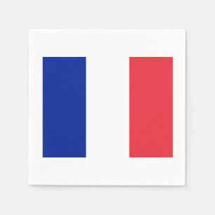 Französisches Flag Theme Party Paper Napkins Serviette