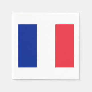 Französisches Flag Theme Party Paper Napkins Serviette