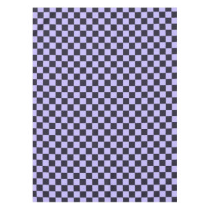 Französisches Flieder-Karo-Muster Tischdecke