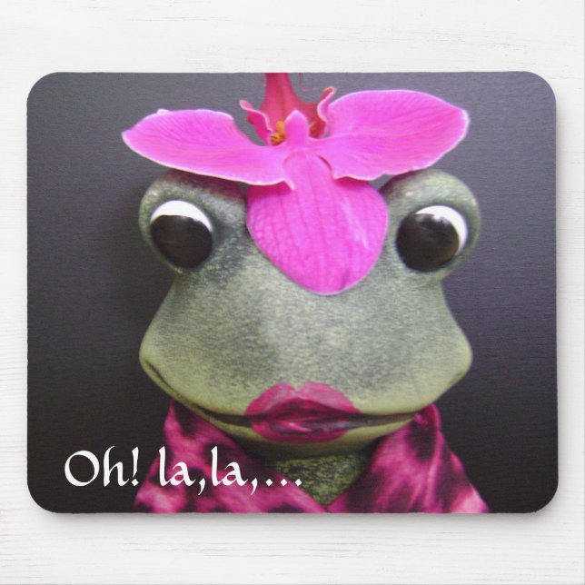 Französisches Frosch mousepad (Vorne)