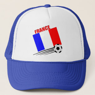 Französisches Fußballteam Truckerkappe