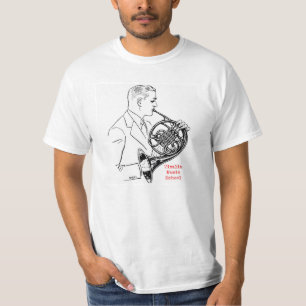 Französisches Horn-Mann-Wert-T-Shirt VMSs T-Shirt