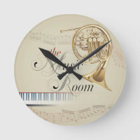 Französisches Horn-Musik-Raum