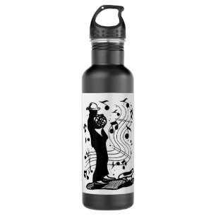 Französisches Horn-Musikinstrument Französisches H Edelstahlflasche