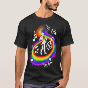 Französisches Horn-Musikinstrument Französisches H T-Shirt