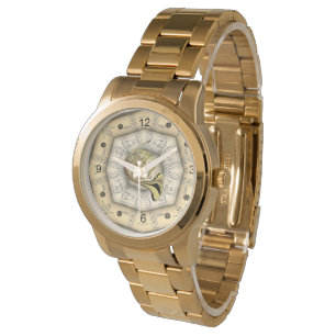 Französisches Horn ~ Seltsames musikalisches Desig Armbanduhr