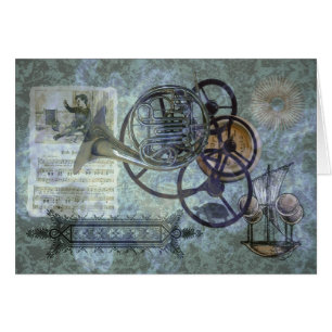 Französisches Horn Steampunk Gemisch