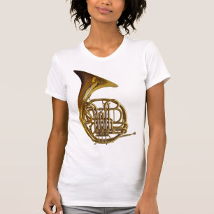 französisches Horn T-Shirt