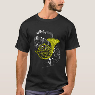 Französisches Horn T-Shirt