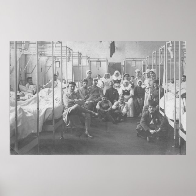 Französisches Hospital Poster (Vorne)