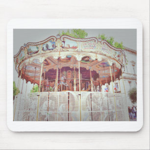 französisches Karussell Mousepad