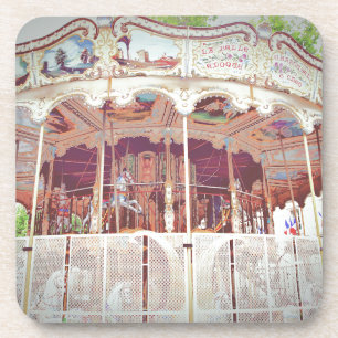 französisches Karussell Untersetzer