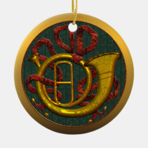 Französisches Keramik Ornament
