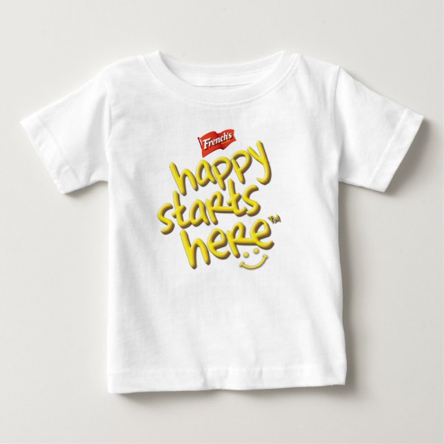 Französisches Kleinkind-Shirt Baby T-shirt (Vorderseite)