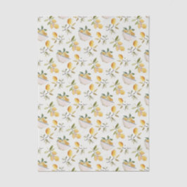 Französisches Land-Limonen-Muster-Seidenpapier Seidenpapier