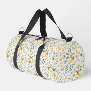 Französisches Landhaus-Zitronen- und Wildblumenmus Duffle Bag