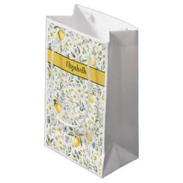 Französisches Landhaus-Zitronen-Wildblume Benutzer Kleine Geschenktüte