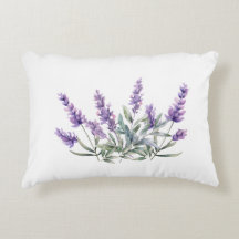 Französisches Lavendel-Muster. Aquarell