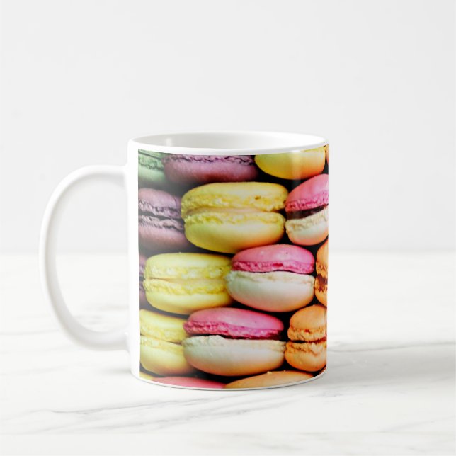 Französisches macaron kaffeetasse (Links)