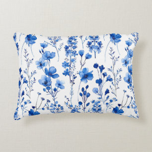 Französisches Papier-Wildblumen-Musterdesign-98186 Dekokissen