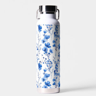 Französisches Papier-Wildblumen-Musterdesign-98186 Trinkflasche
