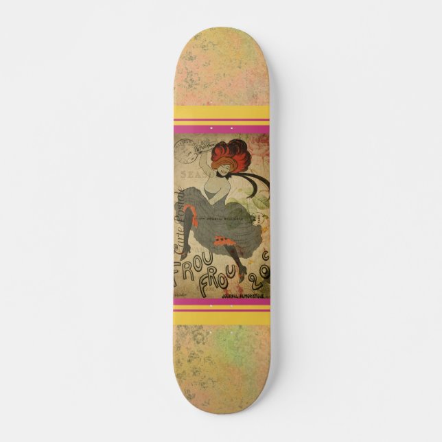 Französisches Postkartenskateboard Skateboard (Vorne)